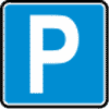 Дорожный знак 6.4 Парковка или парковочное место