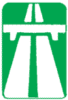 Дорожный знак Автомагистраль в ПДД