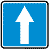 Дорожный знак 5.5 Дорога с односторонним движением